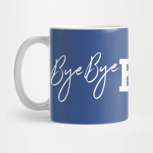 Bye Bye Barry - Title Typograph Dark Color Mug